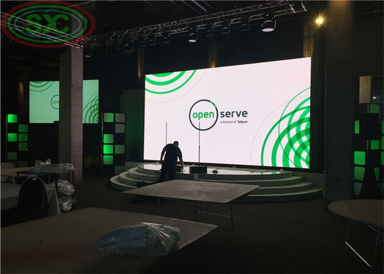 Display a LED a noleggio P2.5 P3 P4 P5 P6 Schermo 64x32 punti Risoluzione del modulo e 128x128 punti Risoluzione del gabinetto