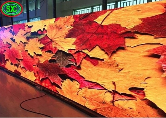 Alto luminosità SMD LED Screen di noleggio con armadio in acciaio, 40.000 punti/metro quadrato