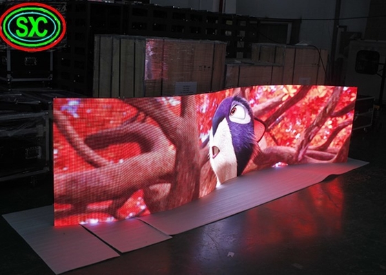 Modulo molle flessibile dell'interno dell'esposizione di LED di P4 SMD con Nationstar LED