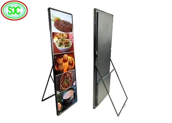 Display a LED a terra, schermo a specchio, segnaletica digitale a colori, a prova d'acqua, poster a LED