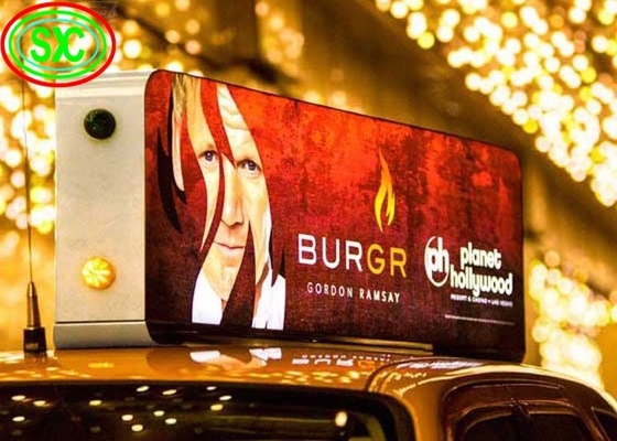 Display video a LED per auto a p5 a colori esterni con armadio in alluminio