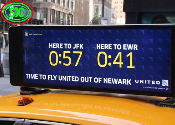 Display video a LED per auto a p5 a colori esterni con armadio in alluminio