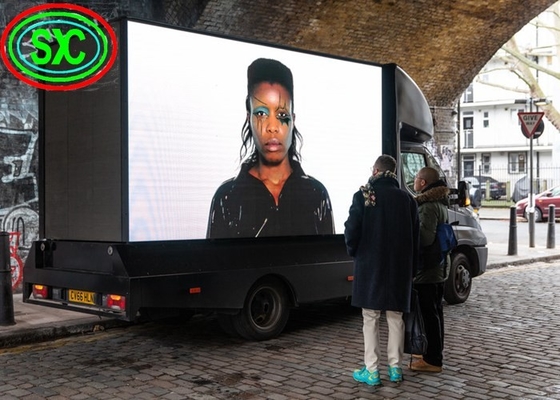 Il camion mobile di pubblicità all'aperto di HD P3 ha condotto il tabellone per le affissioni impermeabile di Digital dell'esposizione