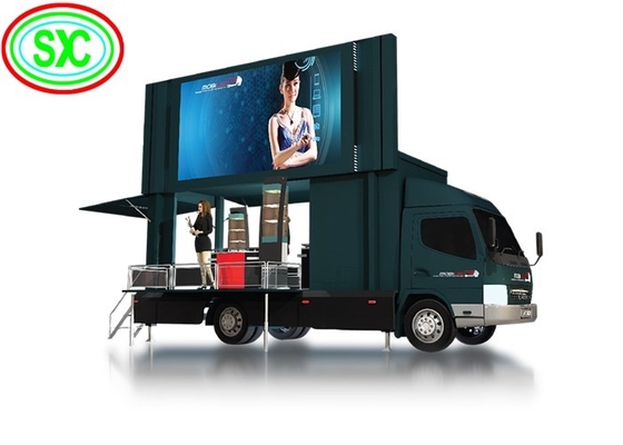 IP65 Video Digital Truck montato Display a LED a colori completi 10mm Pitch Pixel