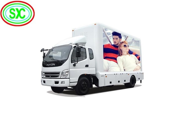 P6 Full Color Van Outdoor Mobile Truck Pubblicità LED Display LED Video Panel del rimorchio