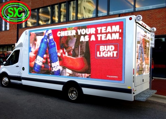 P6 Full Color Van Outdoor Mobile Truck Pubblicità LED Display LED Video Panel del rimorchio