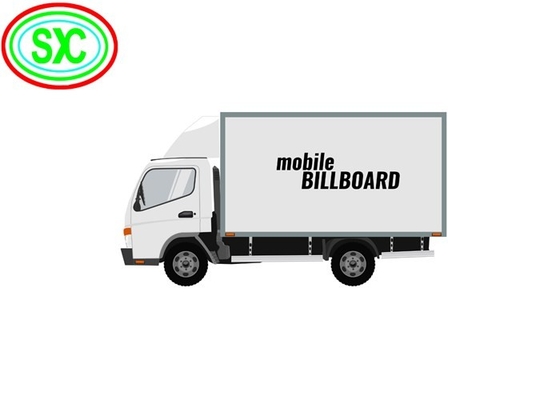 P6 Full Color Van Outdoor Mobile Truck Pubblicità LED Display LED Video Panel del rimorchio