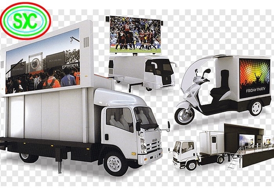Display LED senza soluzione di continuità per il camion mobile P3 per i requisiti del cliente
