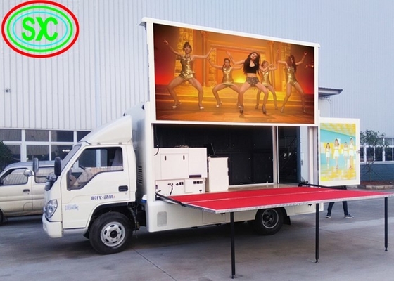 schermo a LED mobile Easy Assemble P3 montato su camion per vantaggi di produzione in movimento