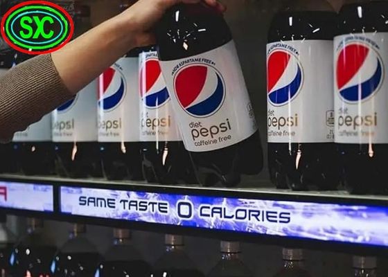 Schermo LED da scaffale COB P1.875 900x60mm 800cd/mq per retail