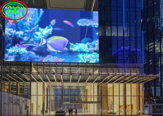 schermo LED trasparente ad alta risoluzione a colori pieni SMD1921 3 anni di garanzia