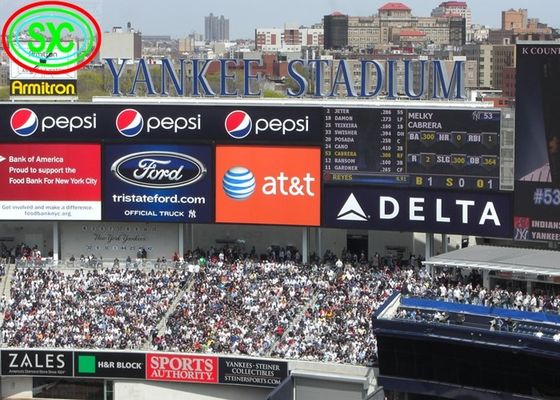 Schermo LED per esterni P5, passo pixel 5mm, IP65, impermeabile, per stadi