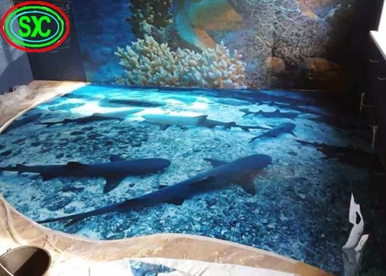 P8 RGB Led Video per il Pavimento da ballo, illuminazione per pavimenti Piastrelle Meanwell alimentazione 3 anni di garanzia