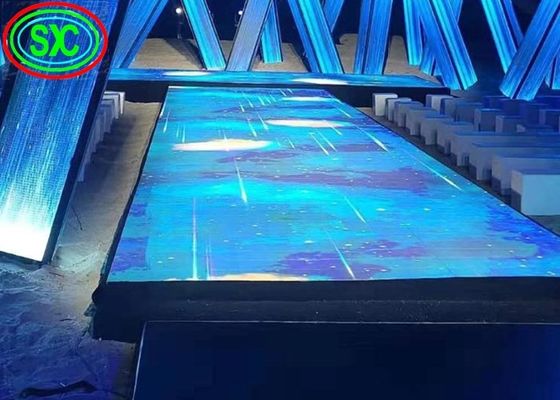 Cina SMD3535 Sound Active Dj Led Disco Dance Floor Panels di luce bianca calda