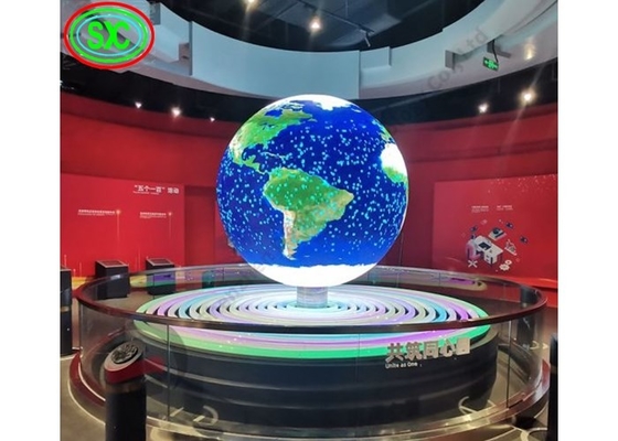 Display LED a 360 gradi a colonne a colonne a colonne all'aperto