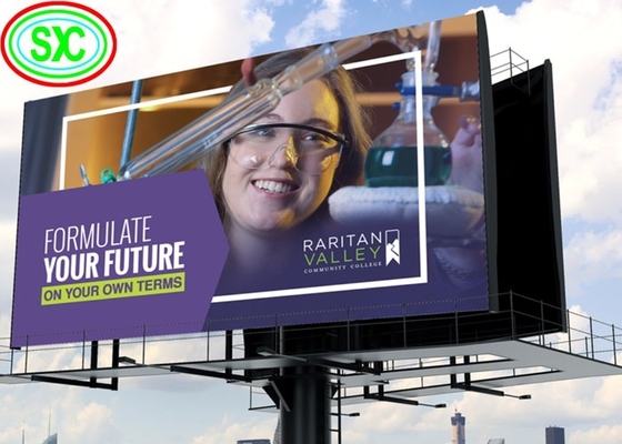 Display ad alta risoluzione P4 pubblicitario LED in alluminio, display pubblicitario HD LED