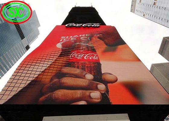 Prezzo buono P10 Display LED esterno ad alta luminosità 10 mm Pixel Pitch IP65 impermeabile 5000cd/M2 in linea
