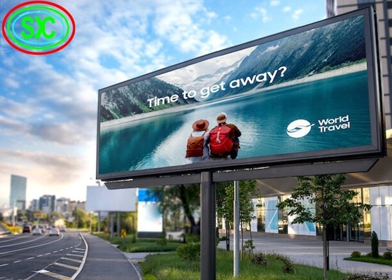 P10 LED Billboard, display LED ad alta risoluzione 32X16 3 anni di garanzia