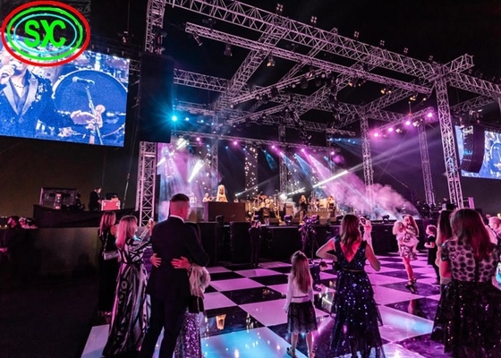 L'affitto all'aperto P5 ha condotto gli schermi di visualizzazione per il concerto mette in scena il grande fondo con il Governo di alluminio di fusione sotto pressione