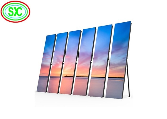Specchio SMD a colori interni 1000cd/m2 P2.5 LED Video Poster Screen 640x640mm