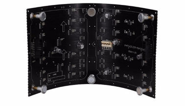 P4 SMD LED Screen modulo flessibile a led morbido densità di pixel 62500 punti / mq smd display all'aperto a led display video a led