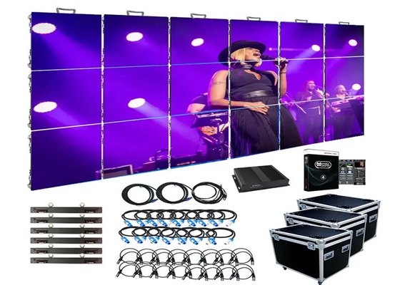 640*640mm p2.5 splicing seamless stage screen panel rental led video wall per concerti