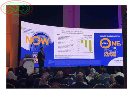 Sfondo di scena HD all'aperto all'interno Display LED Slim P3.9 Rental LED Video Wall