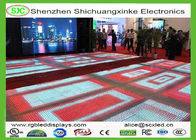 Esposizione dell'interno del LED Dance Floor, schermo del pavimento di controllo di Wifi di nozze