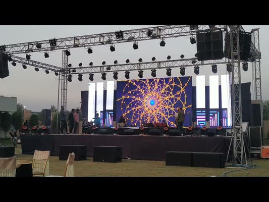 P3 Stage LED Rental Screen 111111 punti / metro quadrato interno a colori completi 3 anni di garanzia