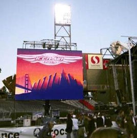 P6 Full Color LED Screen IP65 7500K Con controllo 3G WIFI, Modulo 192*192mm Dimensione schermo led video