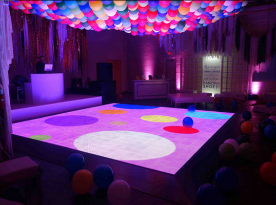 Modulo P1.9 LED Dance Floor 250*250 / dance floor LED a colori per DJ SMD video dance floor
