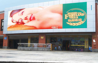 Billboard IP65 SMD Digital P10 schermi a LED esterni 960mm x 960mm dimensione armadio display a LED a colori esterni