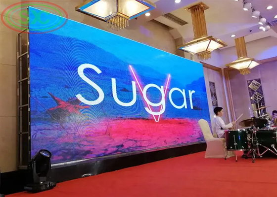 P2.6 P2.9 P3.91 Chiesa Pubblico Indoor LED Video Wall Screen Affitto Scenario Sfondi