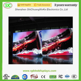 Display a LED a colori interni ad alta risoluzione HD 4mm pixel pitch Stge Parete