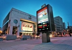 P4 Pubblicità commerciale all'aperto a colori pieni LED per centri commerciali