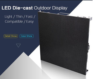 COB Indoor SMD3535 P1.25 COB Rental Led Display pubblicitario luminosità 1800mcd 640mm x 640mm armadio