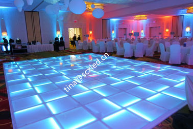 Piano da ballo a LED Piano da ballo per matrimonio Magnete 3D LED Pannelli a colori pieni