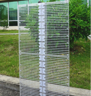 Prezzo buono Full Color Tube Chip Transparent LED Panel SMD2121 Dimensione dello schermo personalizzabile in linea