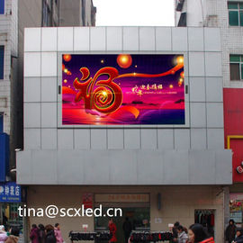 Impedimento all'acqua all'aperto IP65 Full Color P10 LED Display video wall CE Rohs approvato