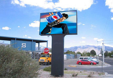 Pubblicità per l'autostrada dello stadio Alta luminosità all'aperto Full Color P10 LED Video Wall Panel Con Colonna
