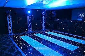 LSN/NoVa Controlled RGB LED Dance Floor con modulo 8PCS W2 X H4
