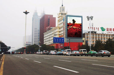 Display pubblicitario a LED all' esterno P8 Cartelloni pubblicitari a LED all' esterno Densità di pixel 15625
