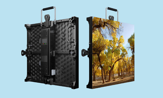 Ultra Slim P3.91 a colori interni 500mm*500mm Pannelli di schermo LED ad alto tasso di aggiornamento