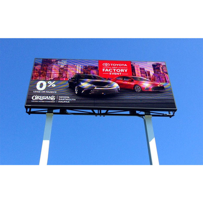 Display ad alta risoluzione P4 pubblicitario LED in alluminio, display pubblicitario HD LED