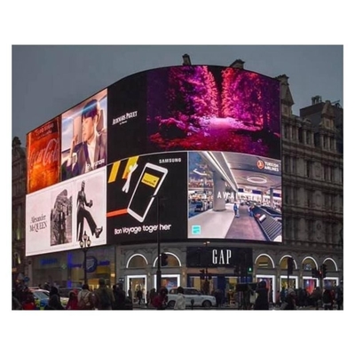 Temperatura del colore locativa dello schermo video del LED del supporto della parete 6500K