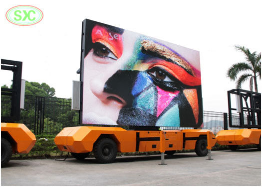 Display LED mobile per noleggio P6 Full Color ad alta risoluzione SMD Approvazione CE display led per camion