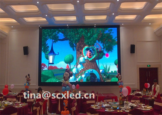 P2 Indoor Full Color Stage LED Display Panel 2mm Pixel 250000/M2 Densità