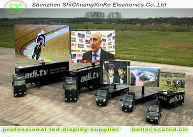 Cina Full Color Led Mobile Truck P5 Mobile LED pubblicità cartelloni pubblicitari schermo esterno