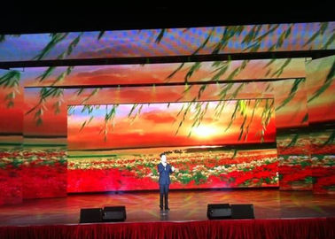 Evento di noleggio di palcoscenico all'aperto a colori video a parete P3.91 schermo a LED