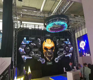 Noleggio schermo LED RGB per palcoscenico TV a LED per interni Parete senza rumore 62500 punti/metro quadrato